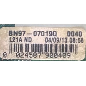 MAIN PARA SMART TV SAMSUNG / NUMERO DE PARTE BN94-06231M / BN41-01958A / BN9406231M / 06231M / BN97-07019Q / PANEL CY-GF750CSLV1H / MODELO UN75F6400AFXZA TH01